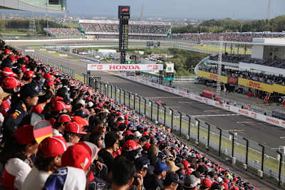 Einmalige Atmosphäre in Suzuka