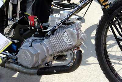 Im Speedway kaum noch zu sehen: Motoren von Jawa