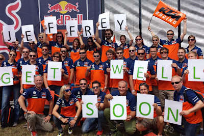 KTM wünscht Jeffrey Herlings alles Gute