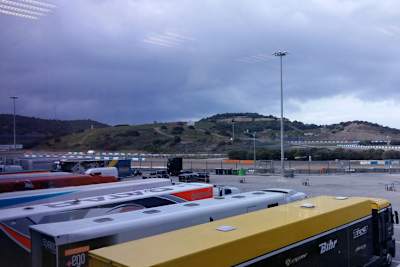 Das Wetter in Jerez macht den Fahrern Sorgen