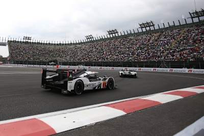 Sieger des Rennens im Jahre 2016:  Timo Bernhard, Brendon Hartley und Mark Webber im Porsche 919 Hybrid