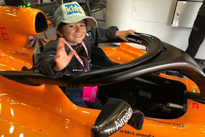 Die Mechaniker tauften Joaquín «Mini-Fernando»