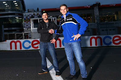 John Hopkins (links) und Tommy Hill