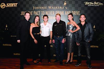 Mika Häkkinen bei der Pakt-Präsentation im Rahmen des Singapur-GP