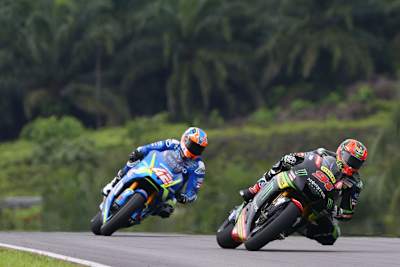 Hervé Poncharal ist überzeugt: Alex Rins (42) wird Jonas Folger (94) im Kampf um den Rookie-Titel unter Druck setzen