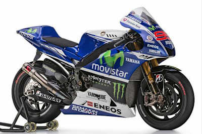 Jorge Lorenzos Yamaha für die MotoGP-Saison 2014