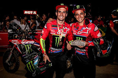 José Ignacio Cornejo (re.) und Kevin Benavides