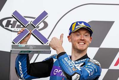 Bradley Smith feierte einen zweiten Platz