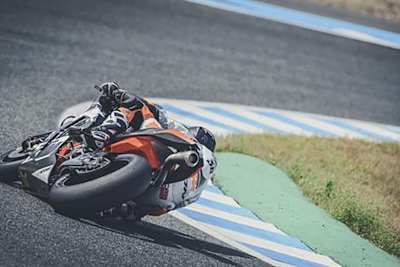 MIka Kallio in Jerez auf der KTM RC16