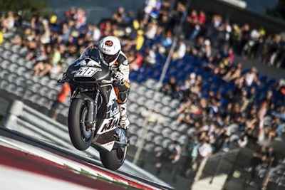 Mika Kallio vor 3.500 Zuschauern auf dem Red Bull Ring