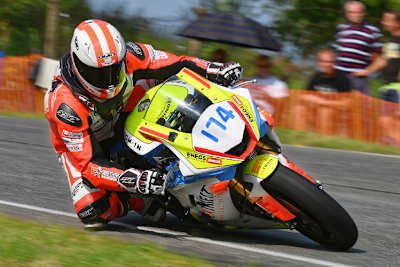 Kamil Holan gelang die IRRC-Supersport-Bestzeit in Horice
