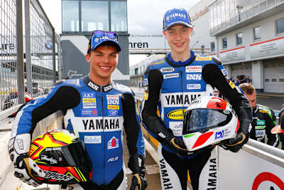 Sieger Jähnig (li.) und Max Kappler auf Platz 2