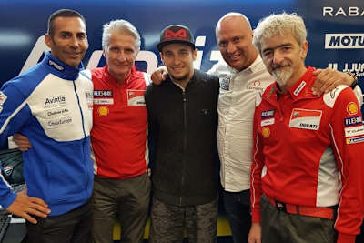  Karel Abraham hat sich – auch dank der Hilfe von Dall’Igna und Ciabatti – mit Reale Avintia Racing geeinigt
