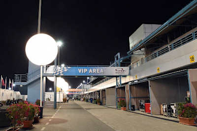 Losail Circuit in Katar: 2018 grossteils bei Tageslicht