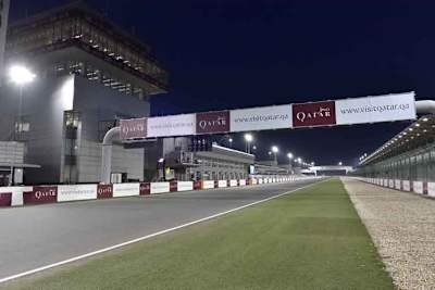 Am ersten Abend blieb es in Losail trocken