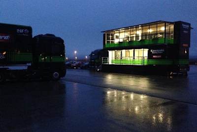 Der Regen kam in der Nacht