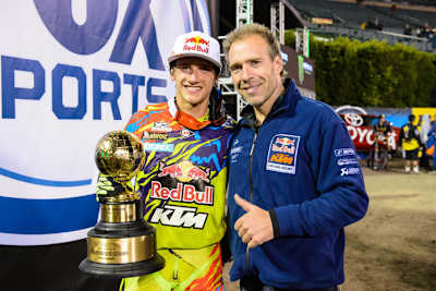 Ken Roczen: Siegesfeier mit Vater Heiko Klepka