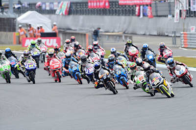 Das Moto3-Feld in Motegi: 2015 und 2016 gibt es Änderungen