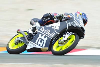 Husqvarna-Debüt in Almeria: Danny Kent beim Roll-out