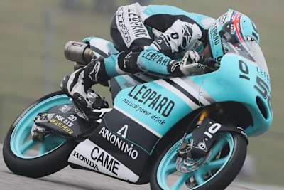 WM-Leader Danny Kent aus dem Leopard-Team dominierte das zweite freie Training