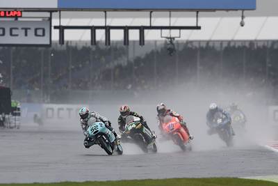 Danny Kent kämpfte sich durch den britischen Regen