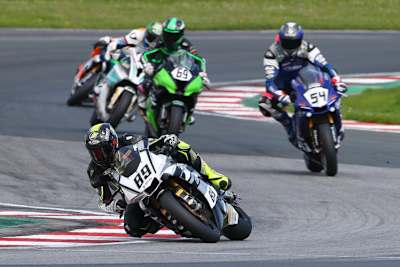 Der Yamaha-Pilot ist noch nicht da, wo er hinwill