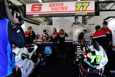 Das Kiefer-Team kann auch 2018 mit Domi Aegerter an den Start gehen