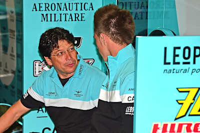 Teamchef Stefan Kiefer mit Danny Kent