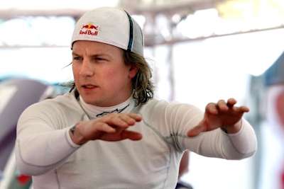 Kimi Räikkönen fuhr zu seiner Rallye-Zeit mit Unterstützung von Red Bull