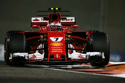 Kimi Räikkönen in Bahrain: Rauch aus dem Heck ist selten ein gutes Zeichen