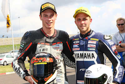 Kevin Wahr (re.) will Nachfolger von Thomas Gradinger werden