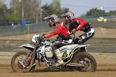 Klarer Laufsieg: Valentin Giraud/Andres Haller