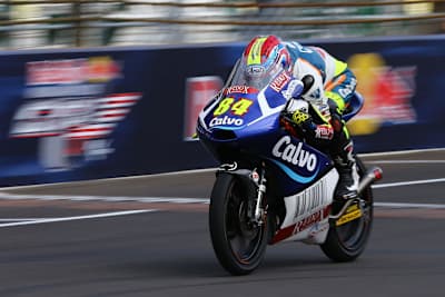 Jakub Kornfeil beim Rennen in Indianapolis