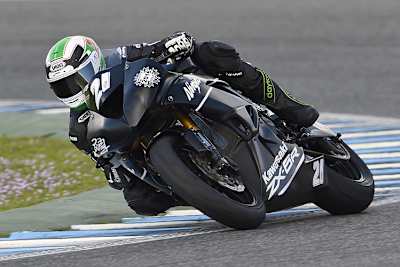 Randy Krummenacher: Die Umstellung von der Moto2-Kalex auf die Supersport-Kawasaki scheint geglückt