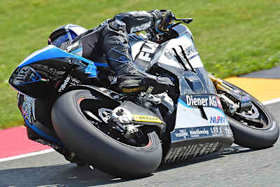 Randy Krummenacher auf der Kalex des JiR-Teams