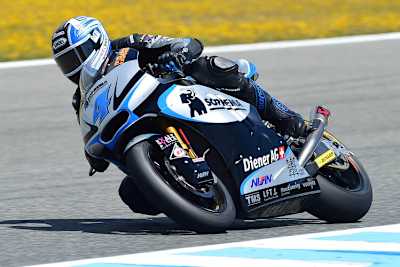 Randy Krummenacher beim Jerez-GP 
