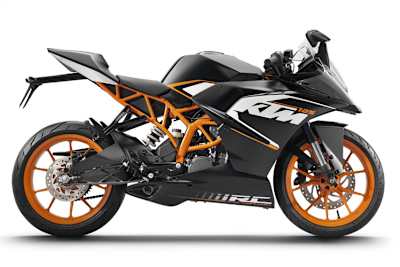 Die vollverkleidete KTM RC 125