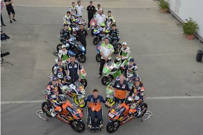 Das sind die Moto3-Teams und Fahrer von KTM und Husqvarna 2014