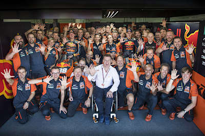 KTM eroberte Platz 5 in der Konstrukteurswertung vor Aprilia