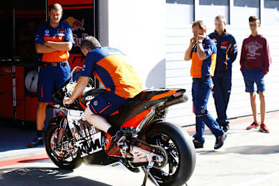 Die KTM RC16 in Spielberg