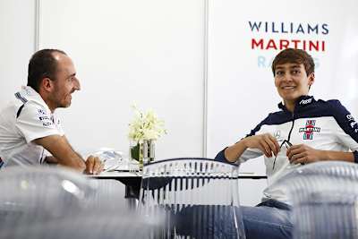 Robert Kubica und George Russell