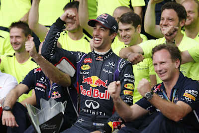 Daniel Riccardo feierte in Montreal seinen ersten Sieg in der Formel 1