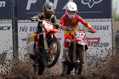 Simon Längenfelder (#516) ist Vierter der Junioren-WM