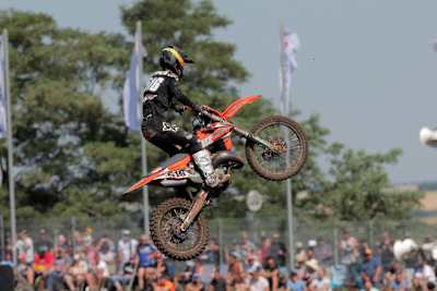 Simon Längenfelder startet für Deutschland beim Motocross der Nationen in Assen