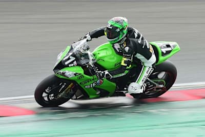 Die SRC Kawasaki war zu Beginn auf Podiumskurs