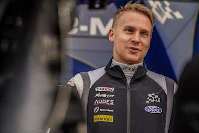 Erste Schotterrallye für Esapekka Lappi im Ford Fiesta