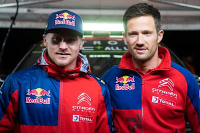Esapekka Lappi und Sébastien Ogier