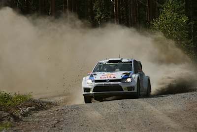 Jari-Matti Latvala rettete die Führung