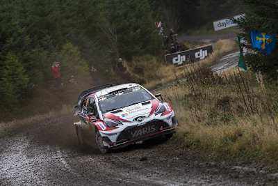 Jari-Matti Latvala bei der Rally Wales GB