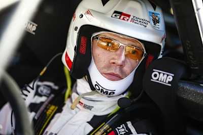 Jari-Matti Latvala notierte auch auf Sardinien im Shakedown die Bestzeit
